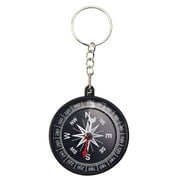 GJX Compass Hiking Survival,Eco-Friendly Wood Compass for Kids,Easy to Carry Military Gear,Black